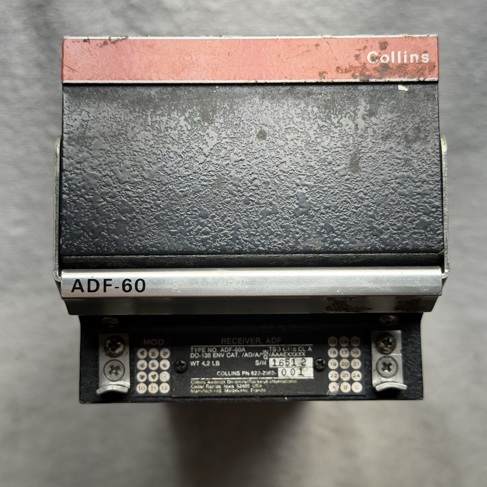 Collins Aerospace ADF-60A ADF Receiver Module 622-2362-001 W