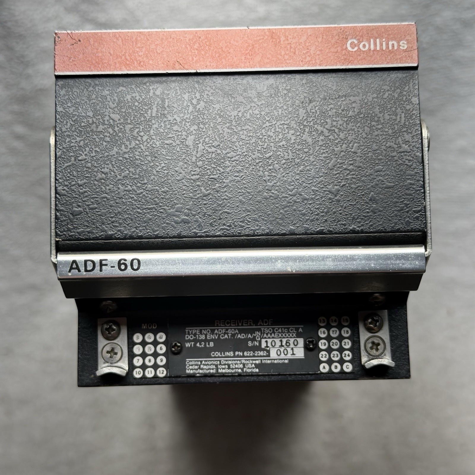 Collins Aerospace ADF-60A ADF Receiver Module 622-2362-001 W