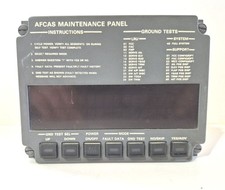 Collins Aircraft AFCAS Maintenance Panel
