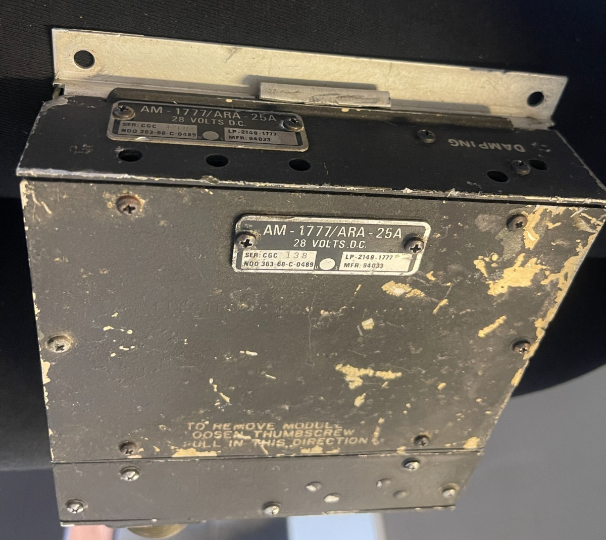 Collins Radio Aircraft Amplifier