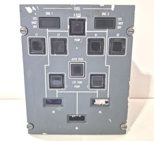 Fokker Aircraft Fuel Control Panel