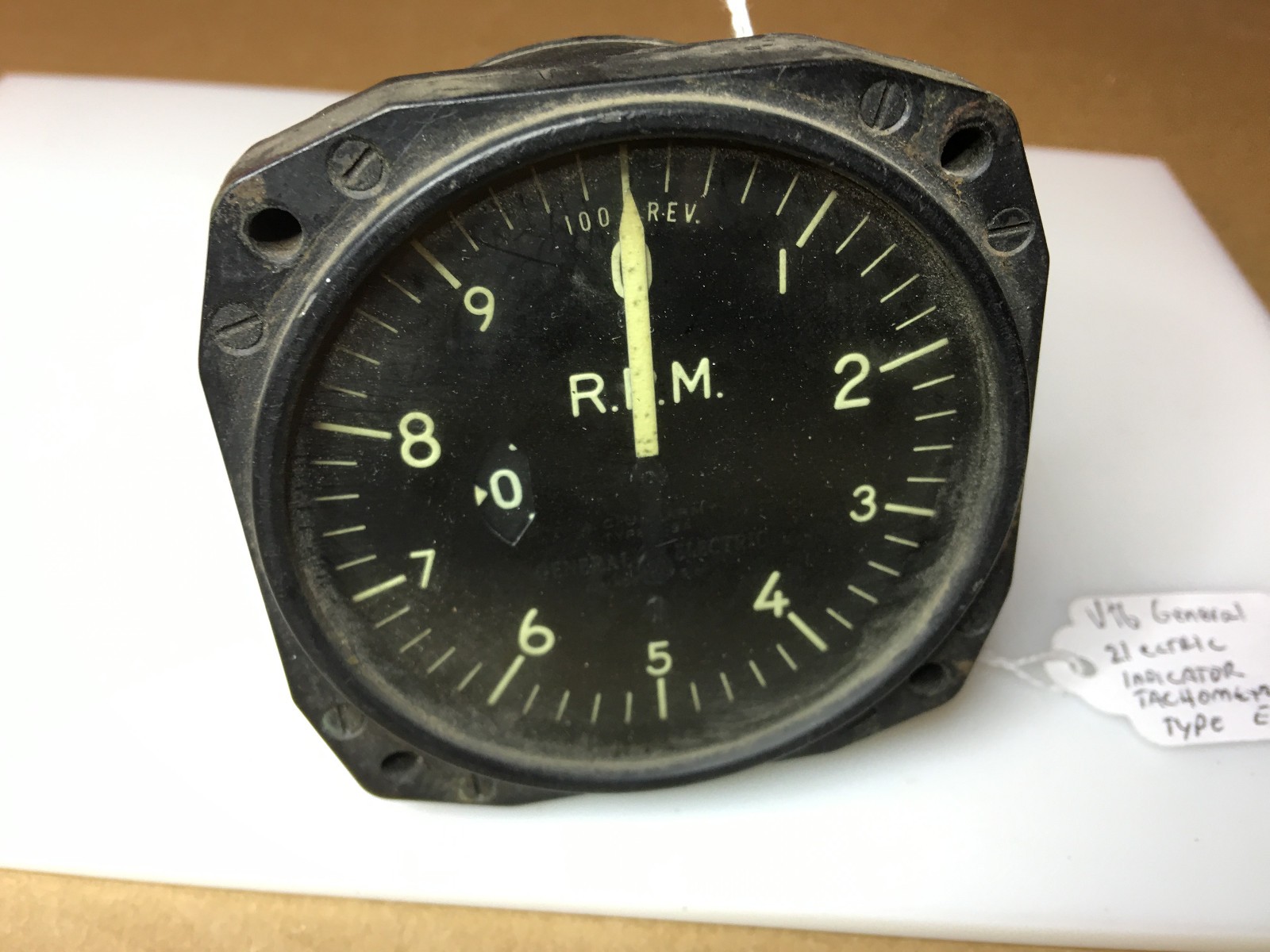 GE neral Electric Tachometer Indicator Type