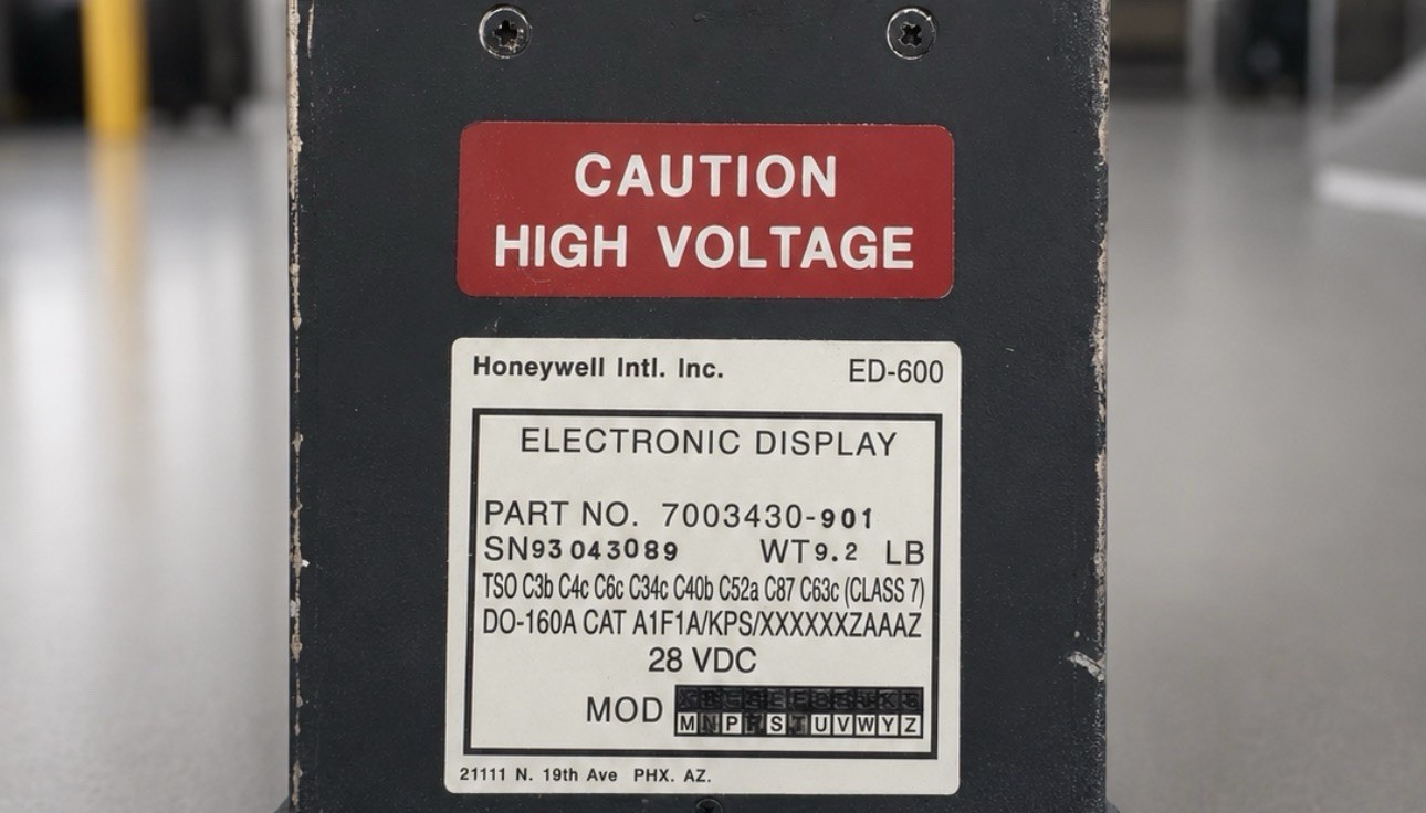 Honeywell ED-600 Electronic Display Unit P