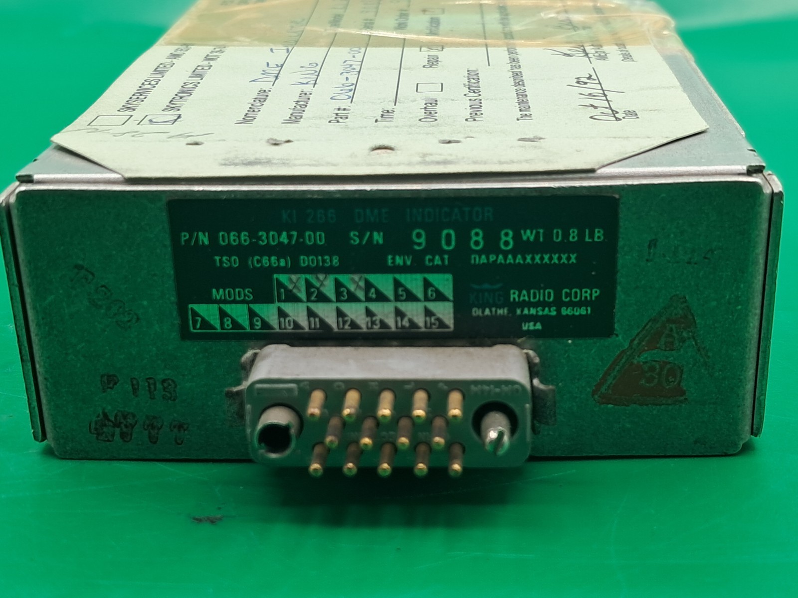 KING KI 266 DME INDICATOR P/N