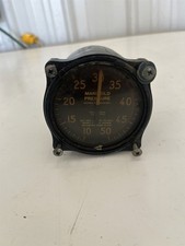 Kollsman Manifold Pressure Gauge Indicator