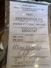 M453 APU MAX RPM MAX