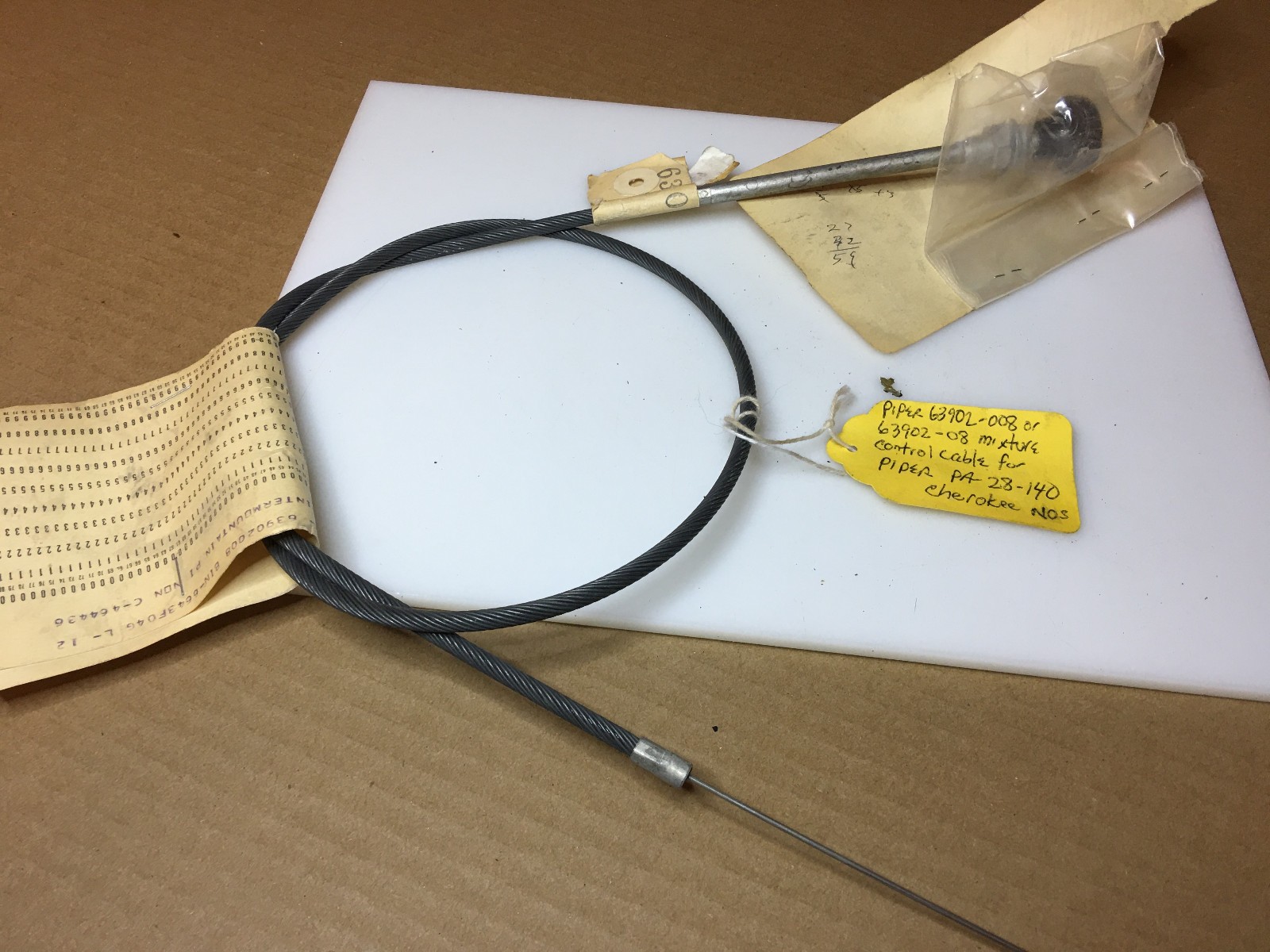 Piper Control Cable PA-28-140 Cherokee 63902-008