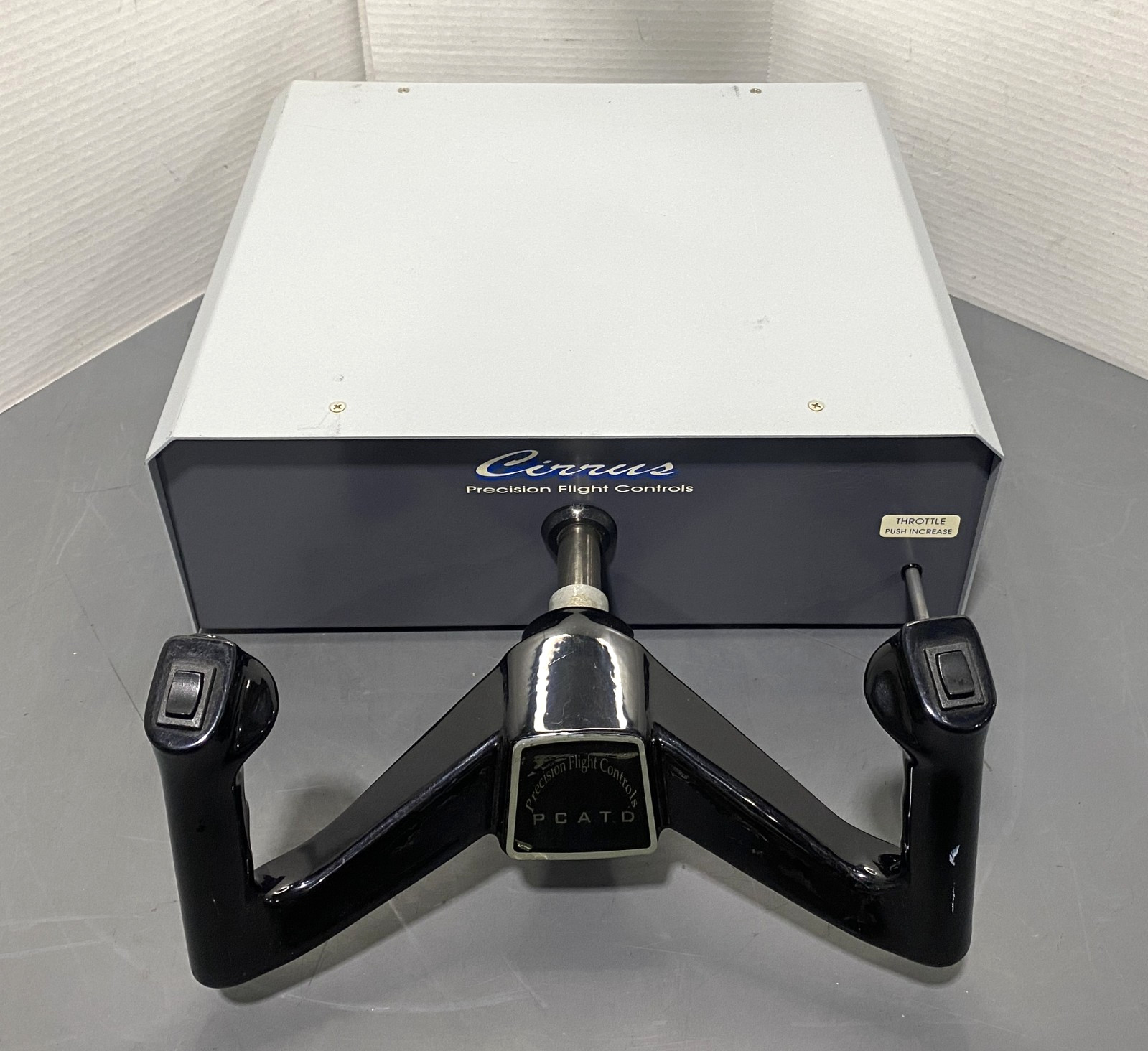 Precision Flight Controls Cirrus PCATD FAA Approved Desktop