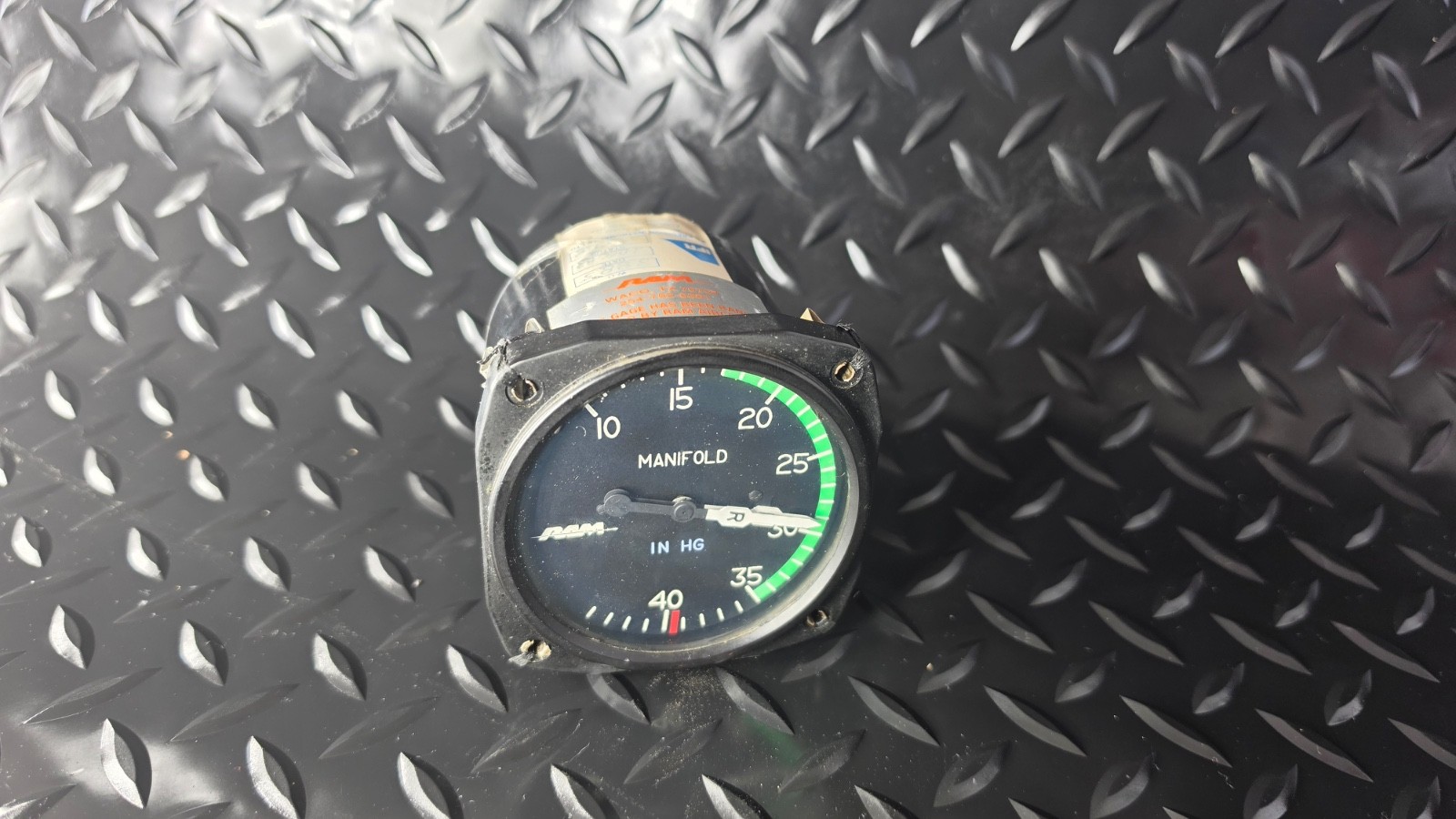 Ram Manifold Pressure Guage Dual