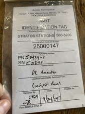 S3439-3 DC AMMETER SV FAA