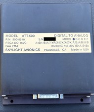 SKYLIGHT AVIONICS ATT-500 DIGITAL-TO-ANALOG ADAPTER