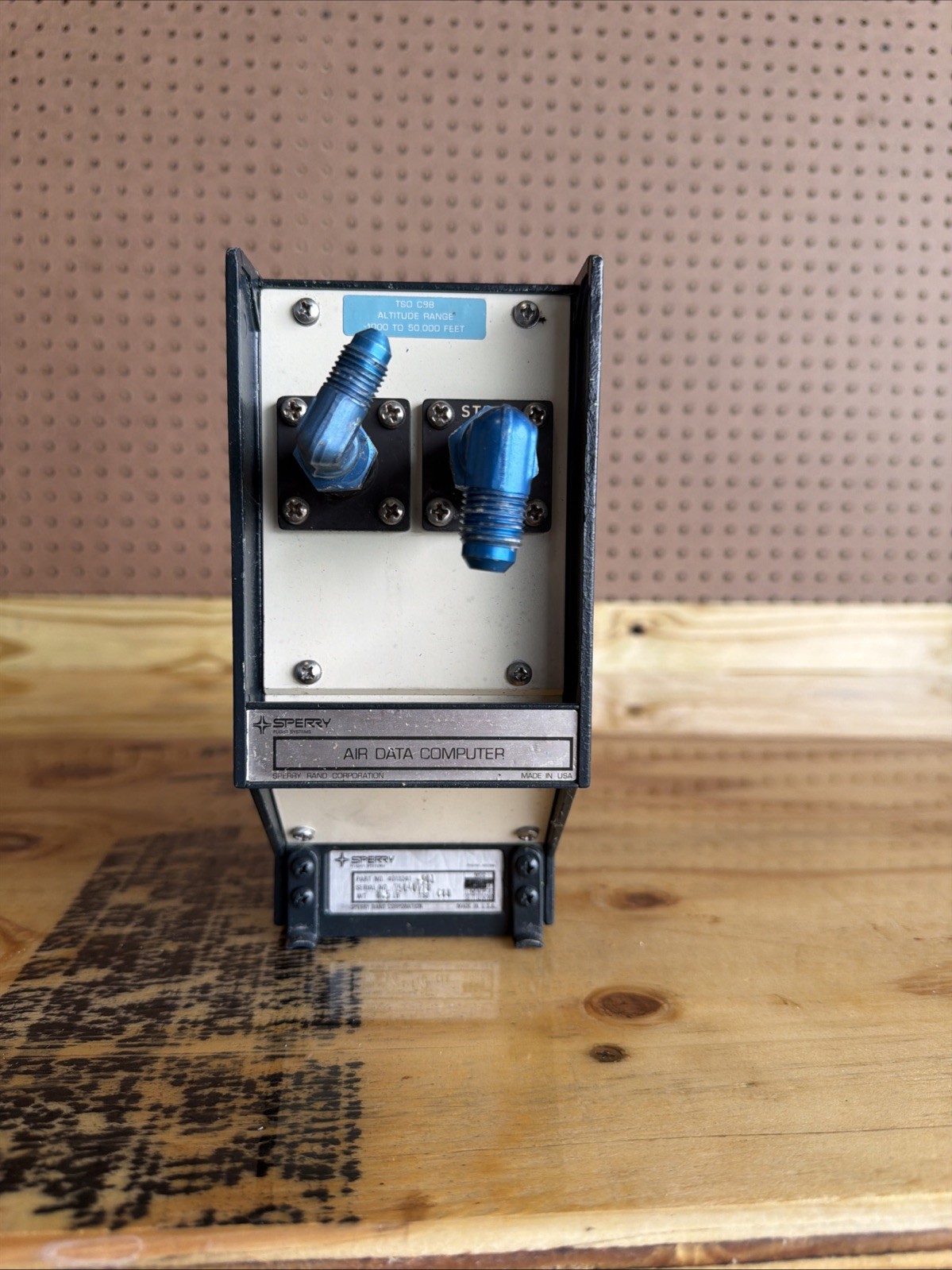SPERRY Aircraft AIR DATA COMPUTER PN: