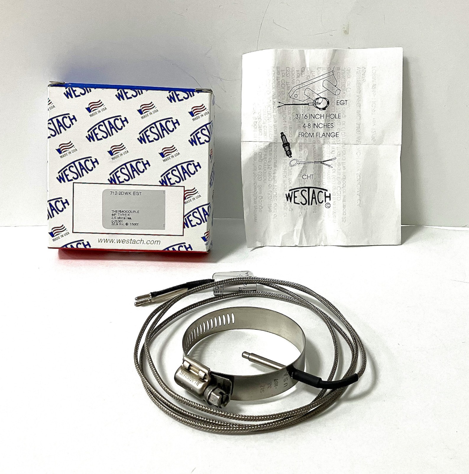 Westach Free Ship! EGT Sender Probe