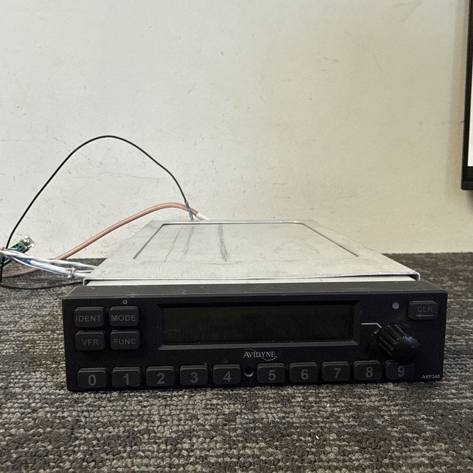 Avidyne Corp. AXP340 Transponder Unit W/ Tray