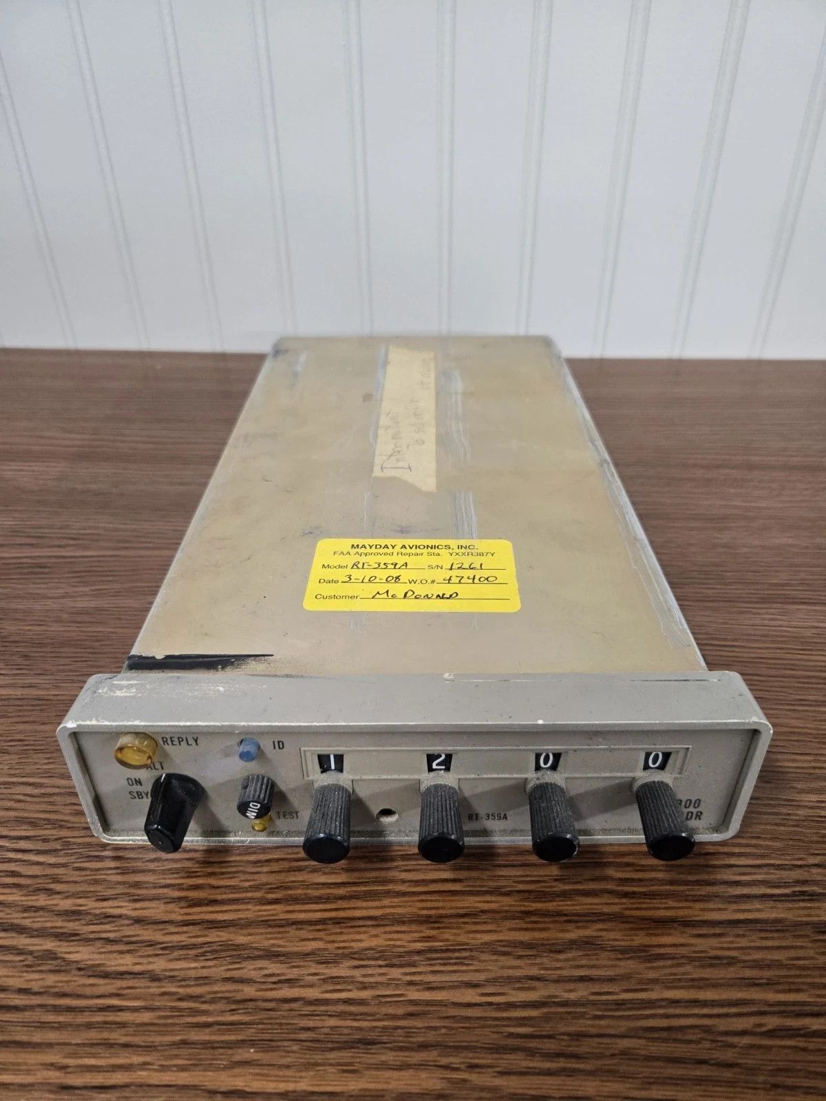 Cessna 41420-1114 ARC RT-359A Receiver Transmitter