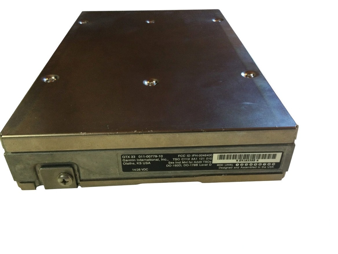 Garmin GTX 33 Transponder PN 011-00779-10