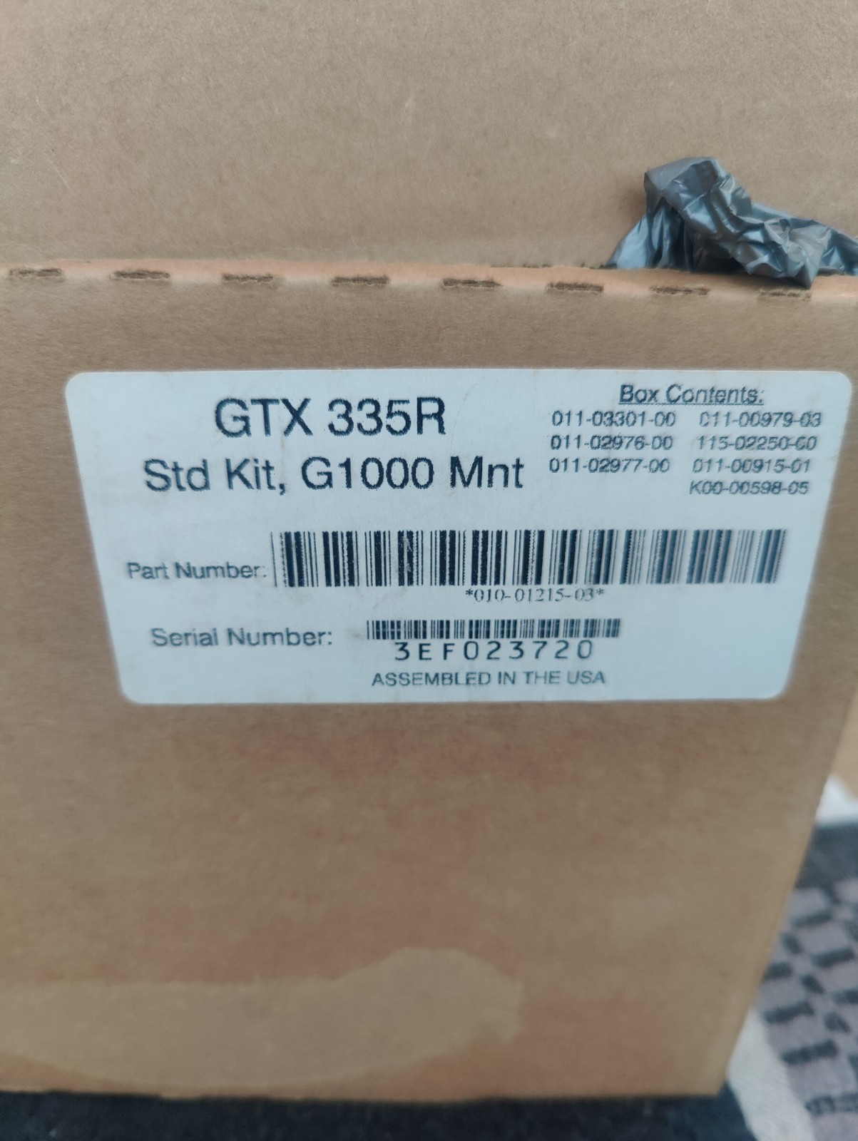 Garmin GTX 335R PN 011-03301-00
