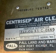 Bell 206B Engine Air Particle Separator