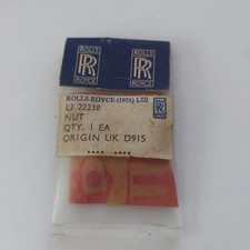 Bell Rolls Royce Aircraft Nut NIP