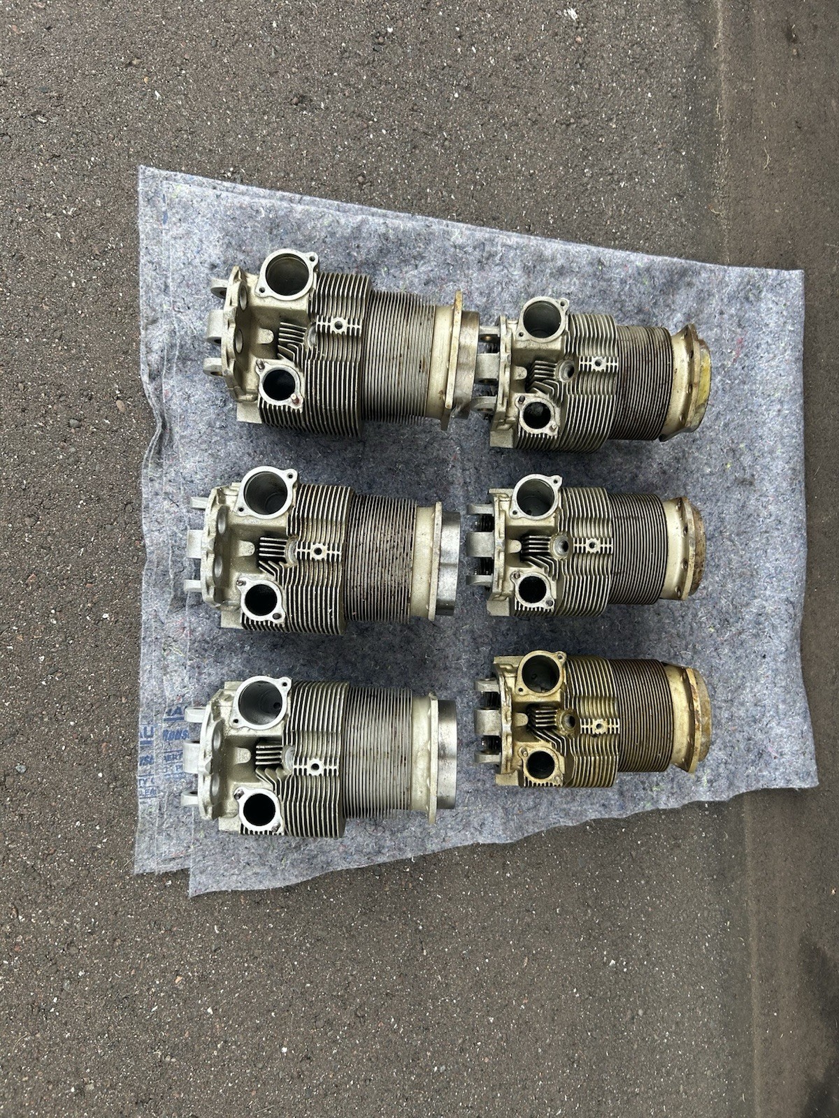 Continental O-470A Cylinders (6) Total