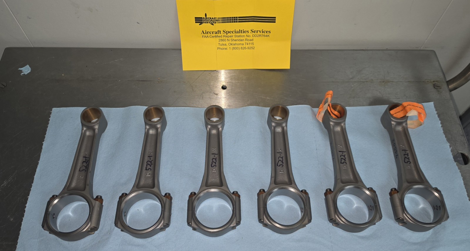 Lycoming Match set of six Airworthy