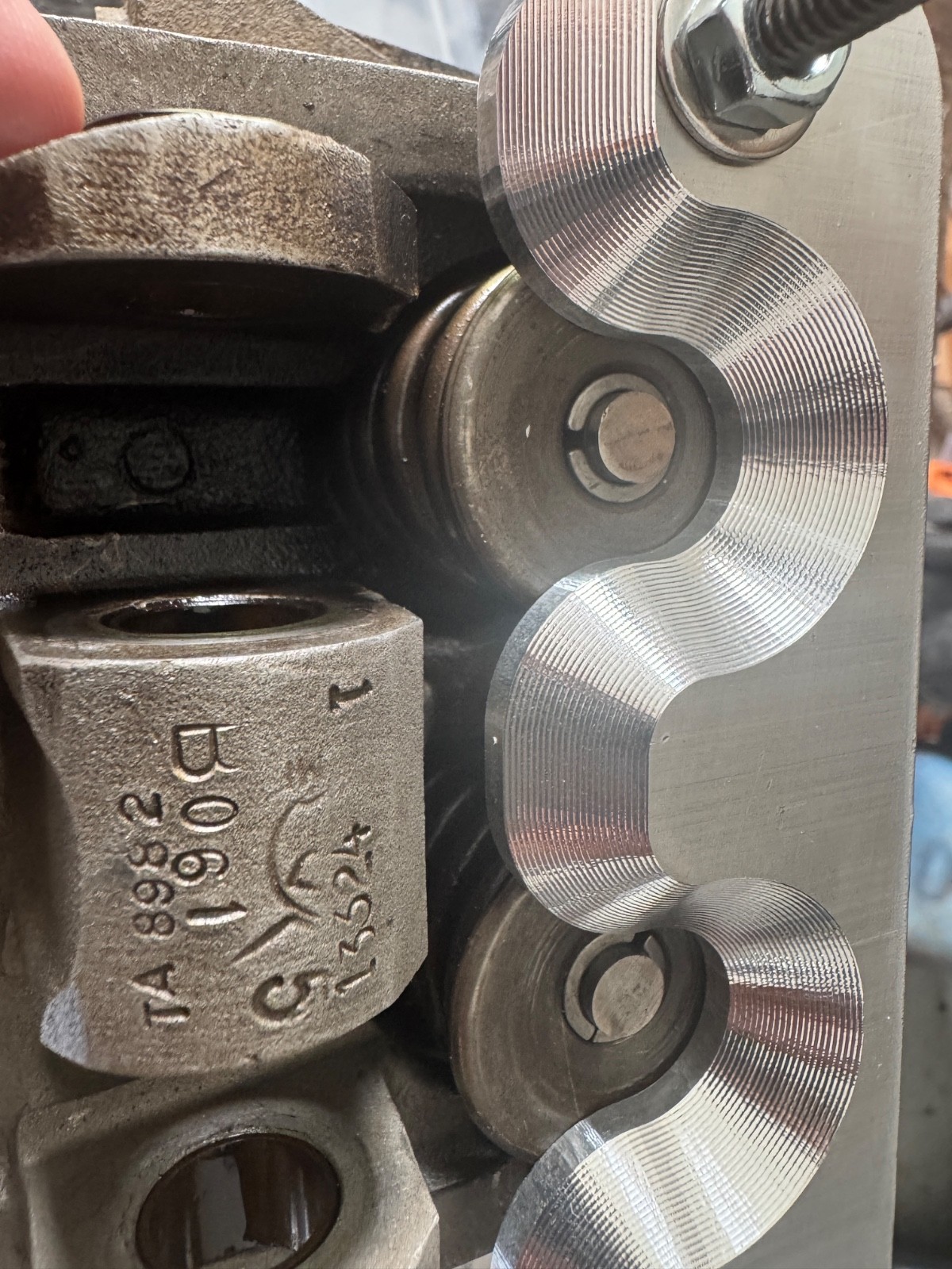 Pals Machining Continental O-300 Valve Spring Compressor Tool