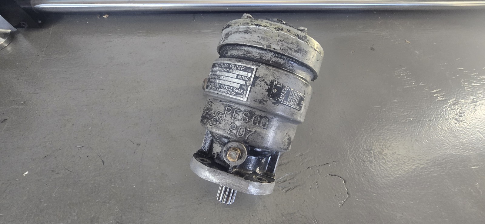 Pesco Cessna Vacuum Pump 3P207JA Type