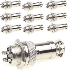 10-Pack Aviation 4 Pins Connectors