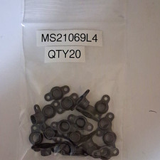 1/4" Aircraft Grade Nutplate Qty20