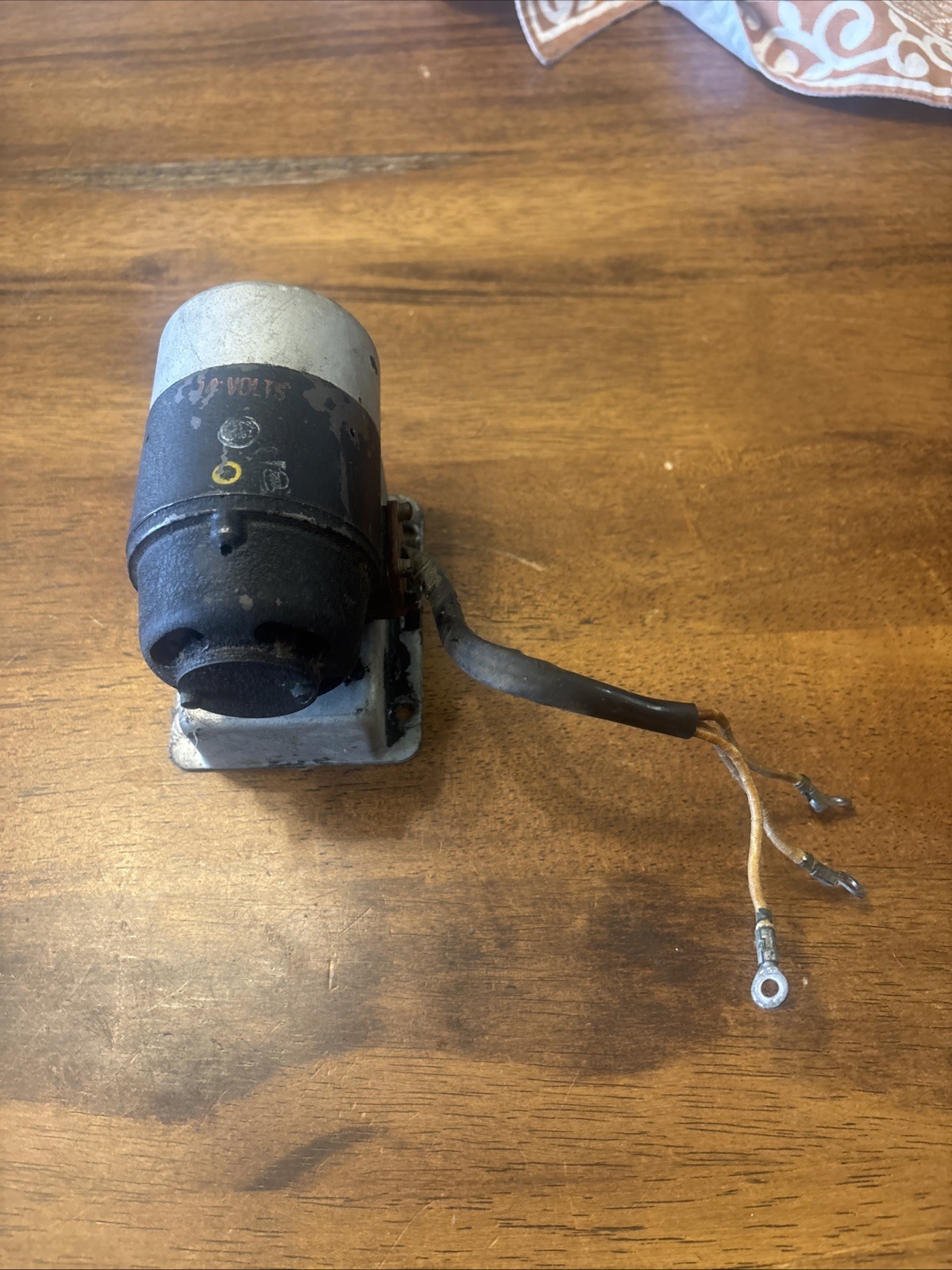 14 volt aircraft Dynamotor, works,