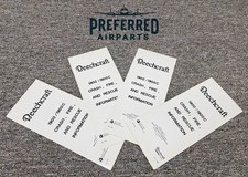 1900 Beechcraft Lot of 4 New 1900/1900C