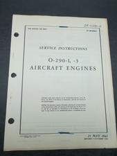 1943 Lycoming Original -44 AAF O-290-1 ,
