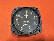 1943 WWII Lackner Airspeed Indicator Gauge