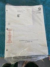 1963 Cessna 172 & 175 Parts Catalog