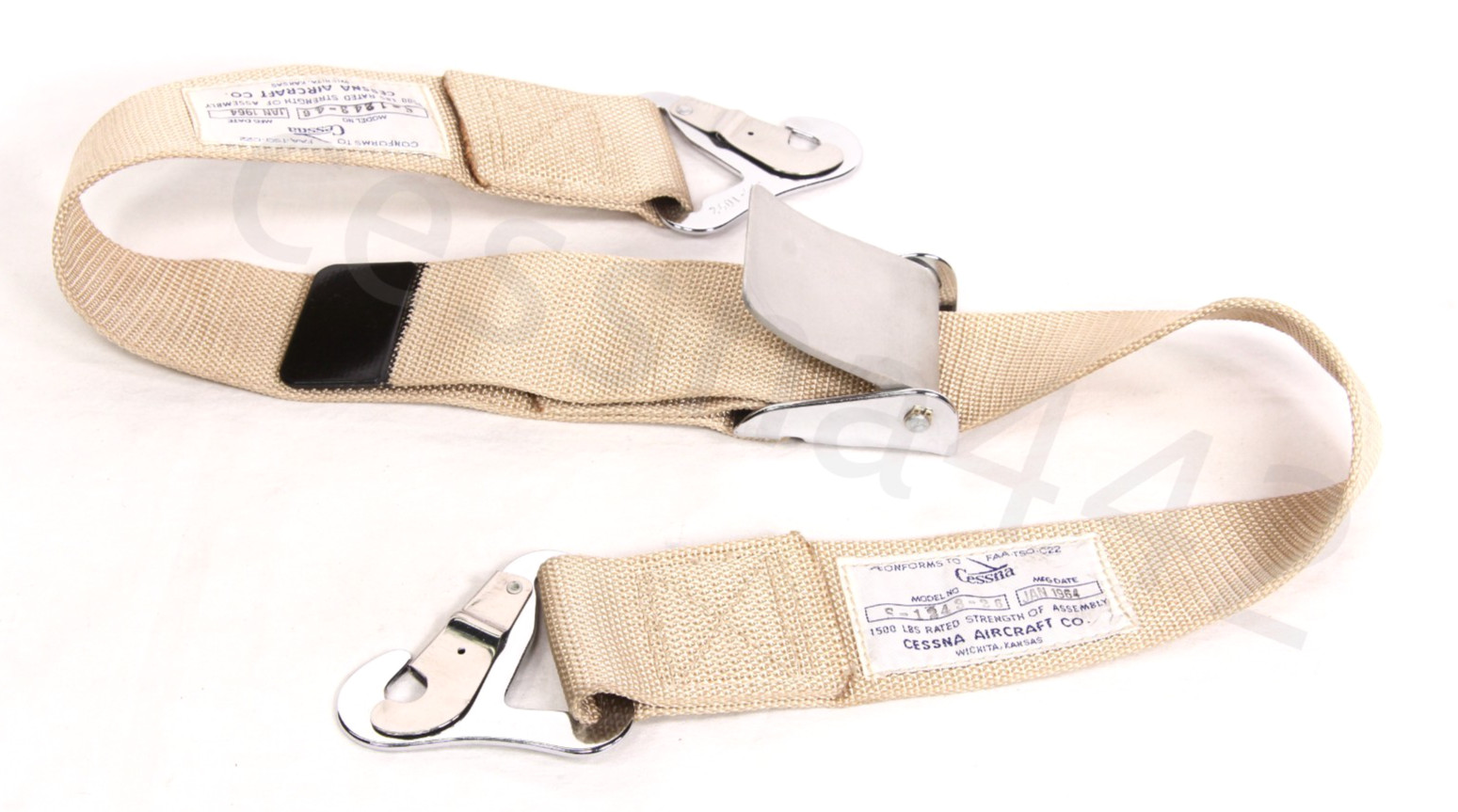 1964 Cessna Vintage OEM Aircraft Lap Belt