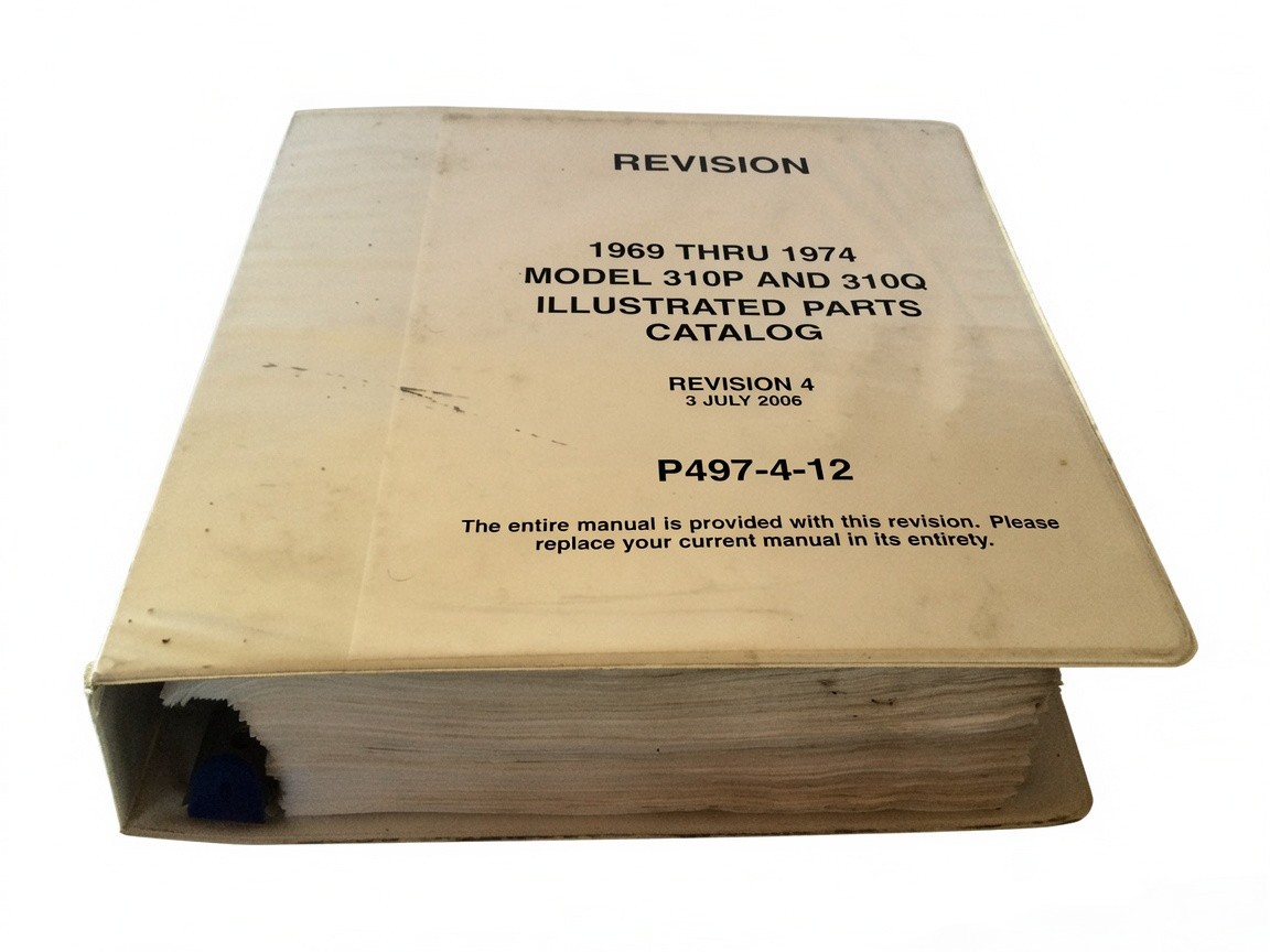 1969 Cessna 310P & 310Q Illustrated Parts