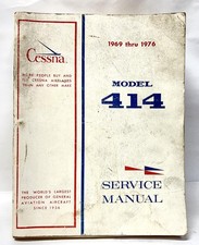 1969 Cessna OEM Model 414 -'76 Shop