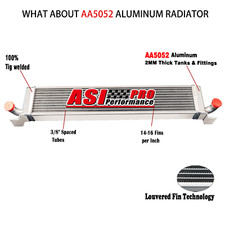1997 2 ROW Aluminum Radiator For