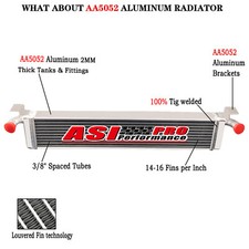 1997 2~ROW Aluminum Radiator For Kitfox