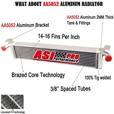 1997 Aluminum 2-Rows Radiator Fit Kitfox