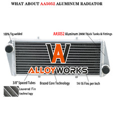 2 Row Aluminum Radiator Fit