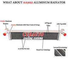 2-Row Aluminum Radiator Fits Kitfox