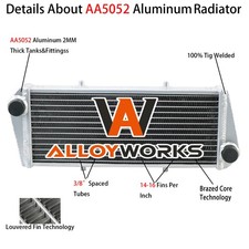 2 Row Upgrade Radiator Fit