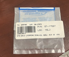2013 Lycoming 07-17597 Aircraft Spruce STD- RING-OIL