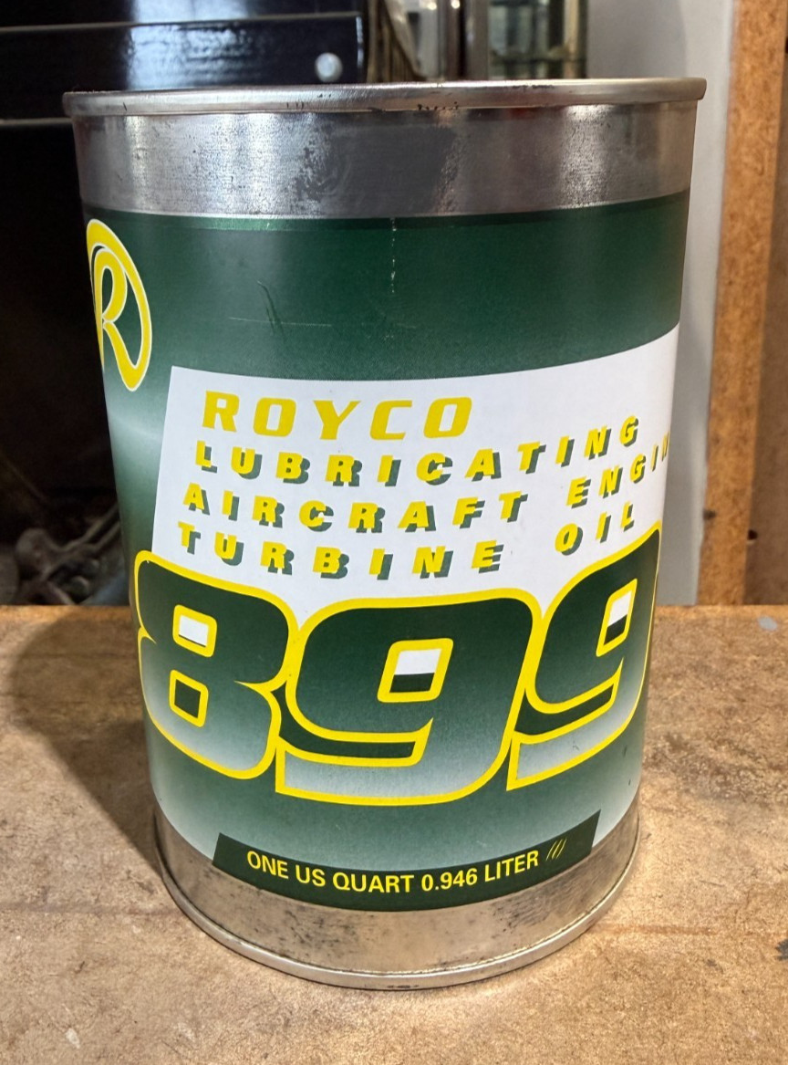 2014 Royco Lubricating Aircraft Engine Turbine Oil