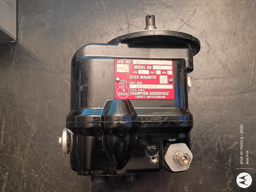 2023 Slick/Unison/Champion Slick magneto 4370- 500 hours