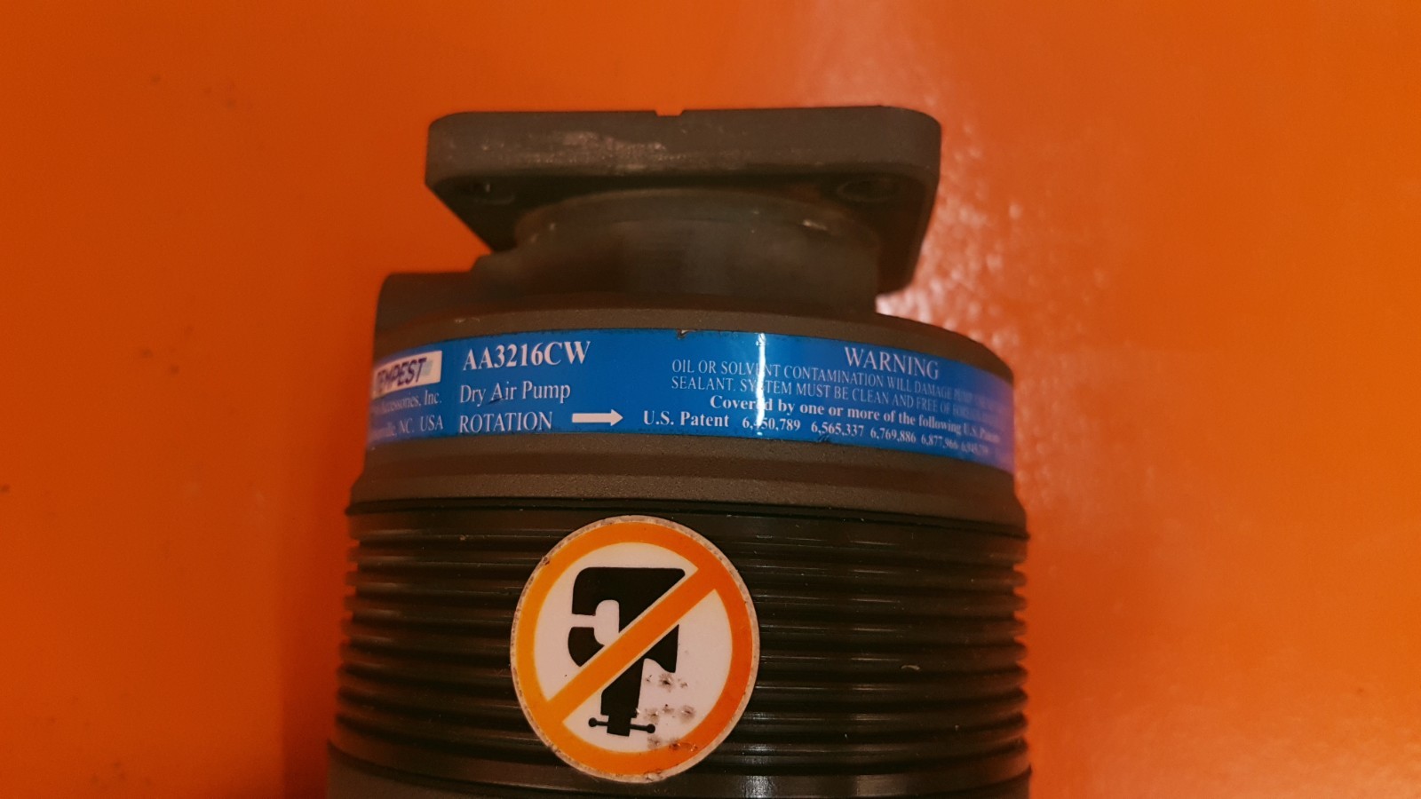 AA3215CC Tempest Dry Air Pump