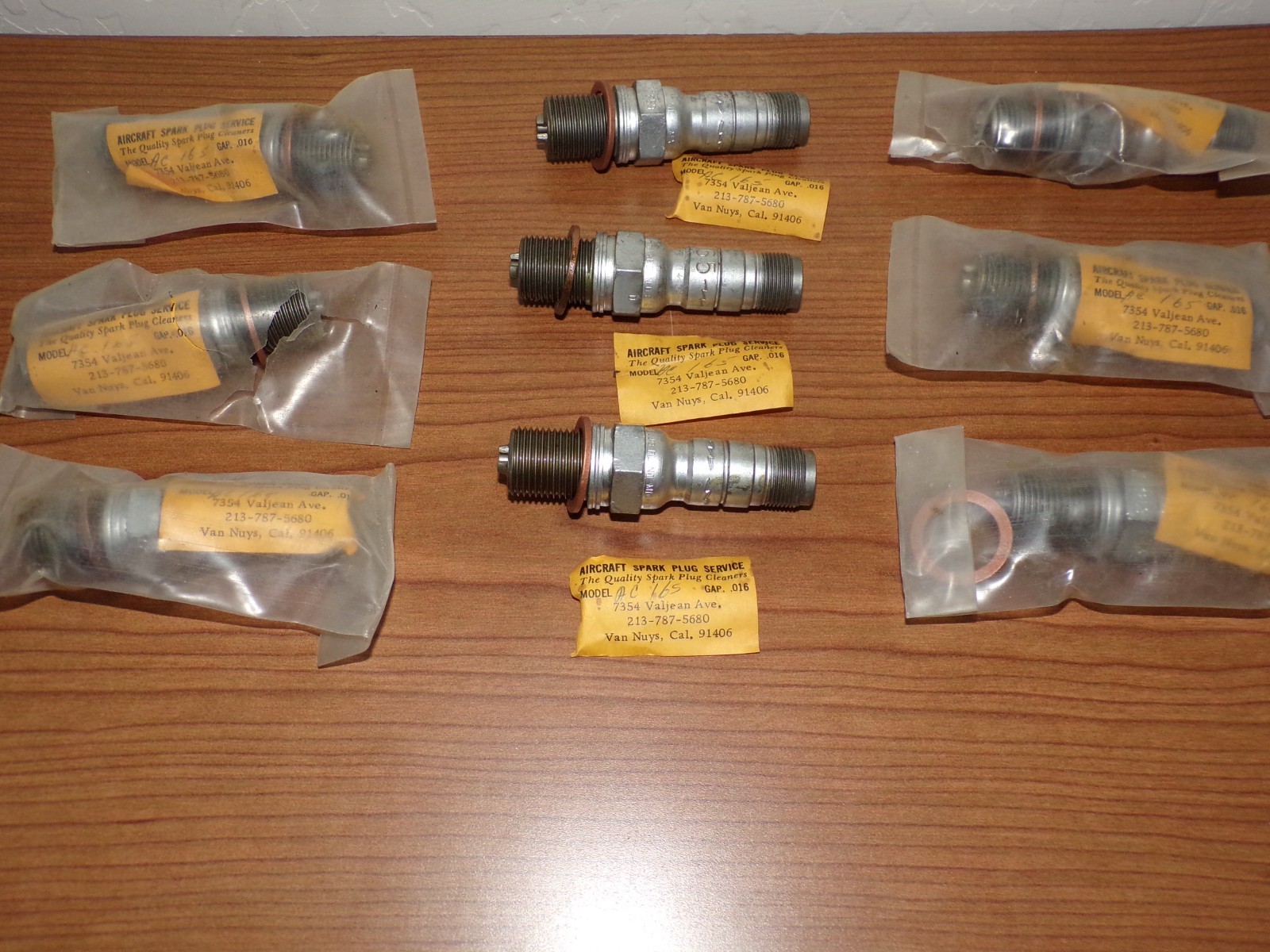 AC Vintage Aviation Spark Plugs -165