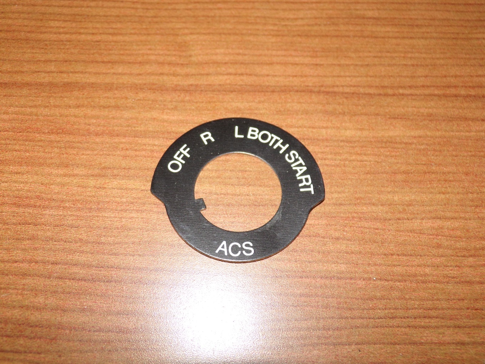 ACS Aircraft Ignition Magneto Switch Plate