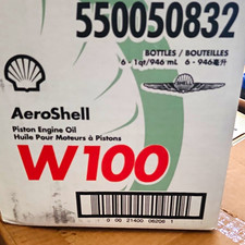 Aeroshell Piston Engine Oil W100